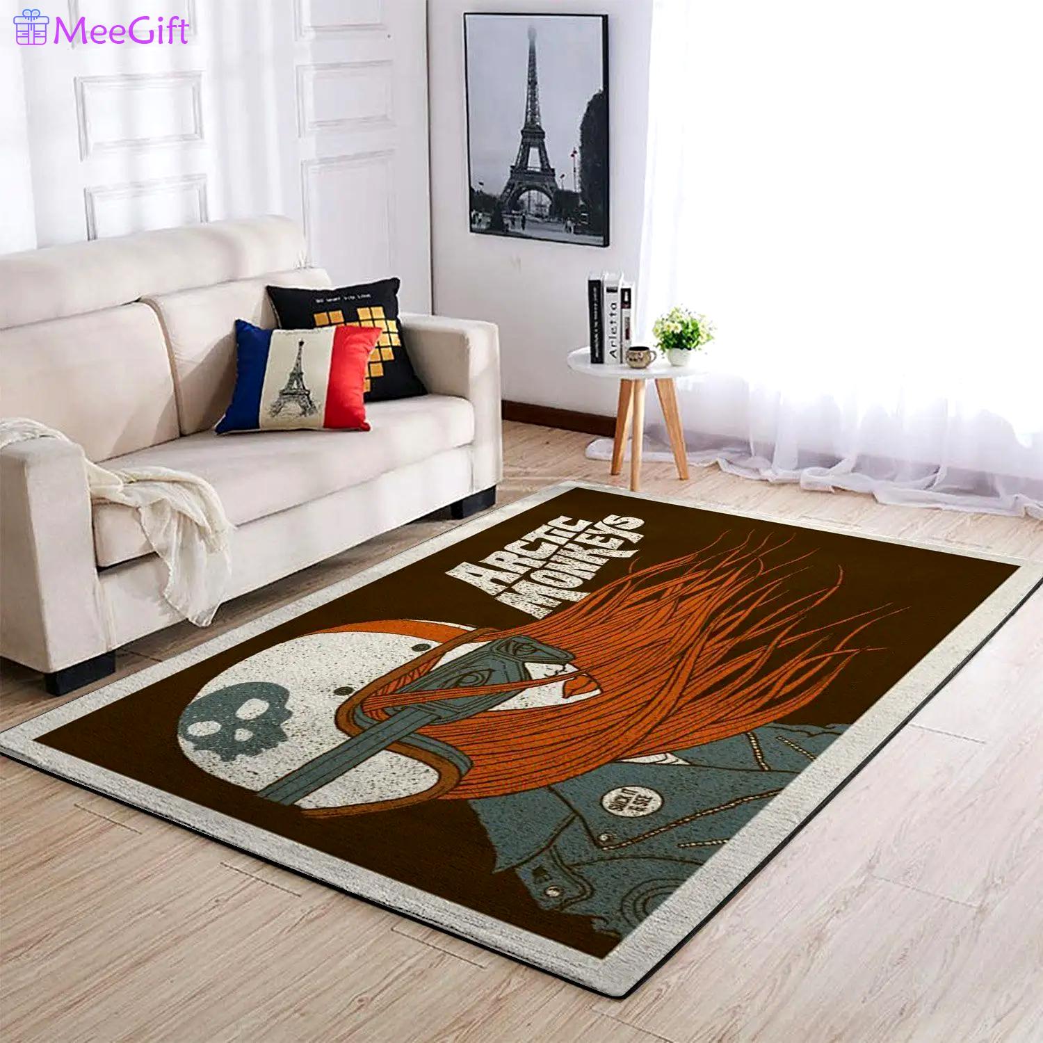 Arctic monkeys area rug music ofd 1910101 area rug living room carpet rug regtangle carpet floor decor home decor Rectangle Rug