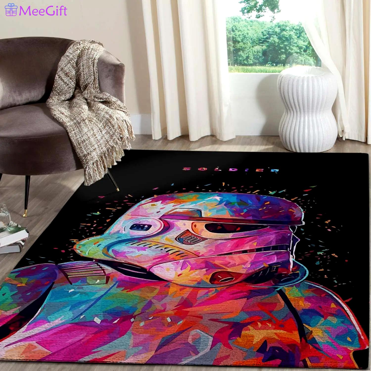 Area rug living room rug home decor team logo carpet rug living room 2003272 Rectangle Rug