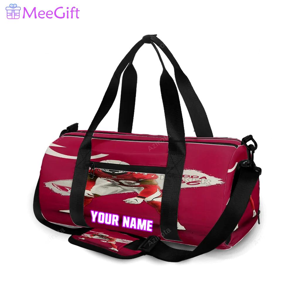 Arizona cardinals budda baker1 personalized name travel bag gym bag 1984 Travel Bag