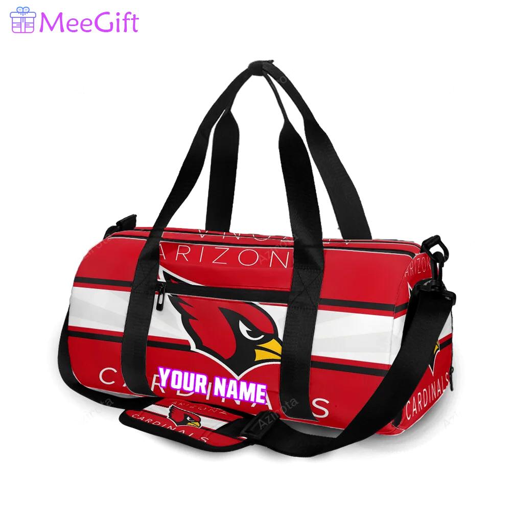 Arizona cardinals logo v10 personalized name travel bag gym bag 1968 Travel Bag