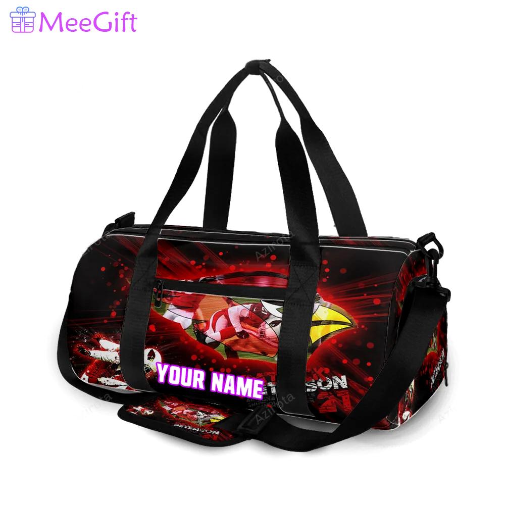 Arizona cardinals players personalized name travel bag gym bag 343 Travel Bag