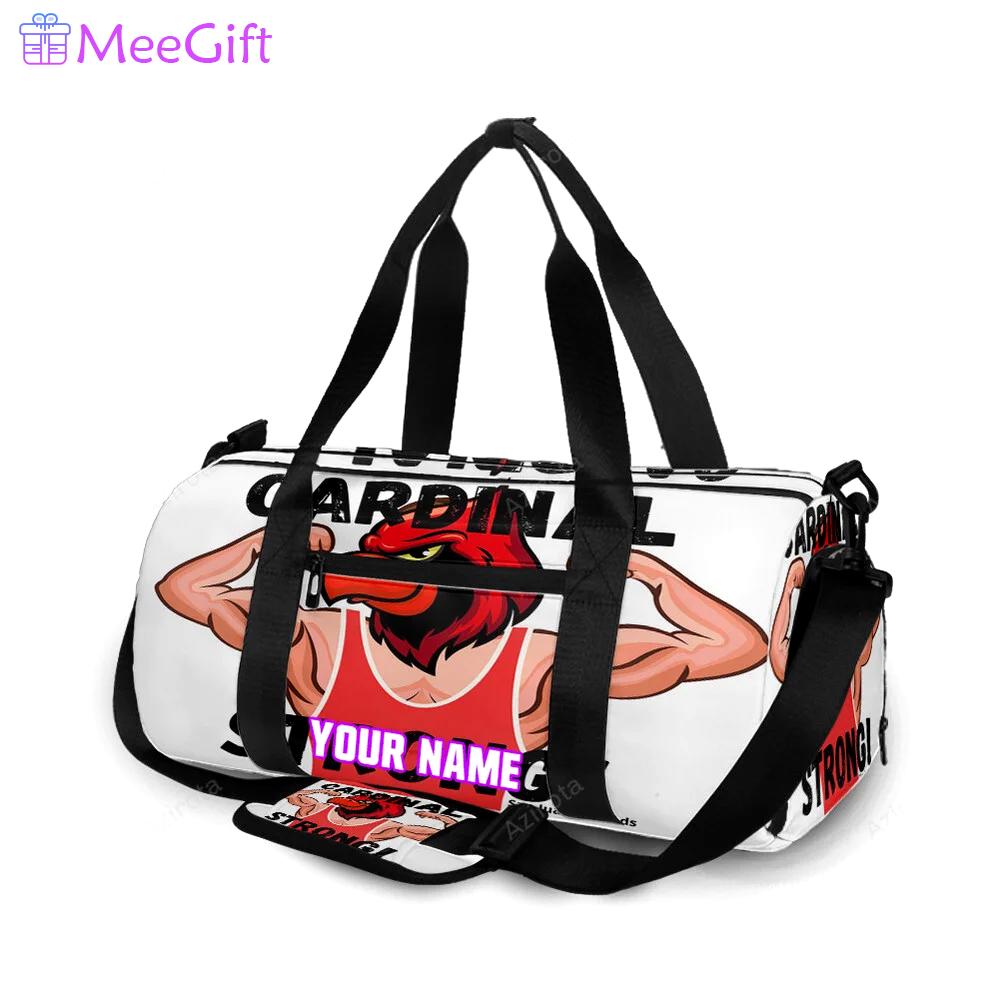 Arizona cardinals strong personalized name travel bag gym bag 976 Travel Bag