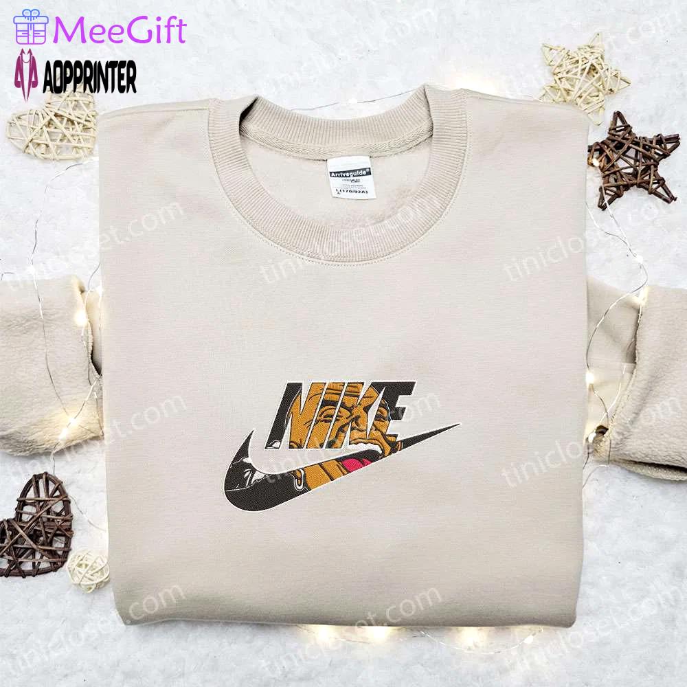 Atlanta braves x nike embroidered shirt & hoodie: best mlb fandom gifts Embroidered Shirt