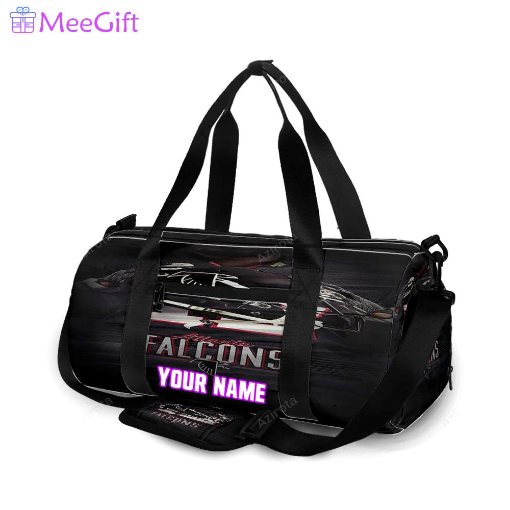 Atlanta falcons abstract logo2 personalized name travel bag gym bag 1184 Travel Bag