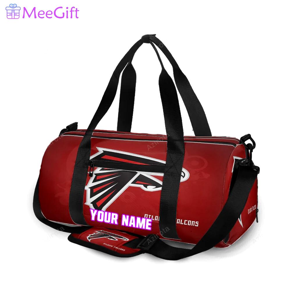 Atlanta falcons logo2 personalized name travel bag gym bag 1681 Travel Bag
