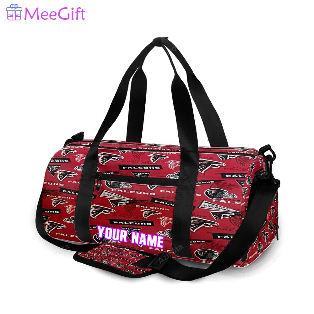 Atlanta falcons logo8 personalized name travel bag gym bag 1270 Travel Bag