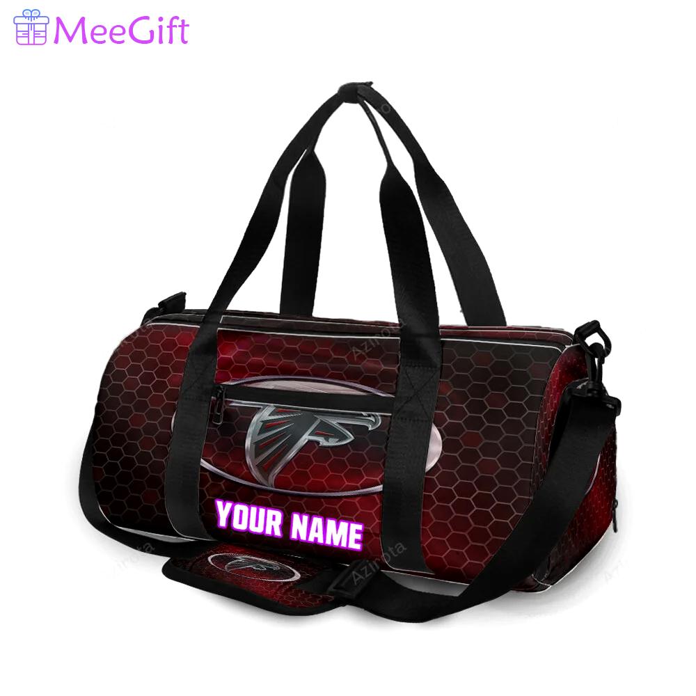 Atlanta falcons metal1 personalized name travel bag gym bag 205 Travel Bag