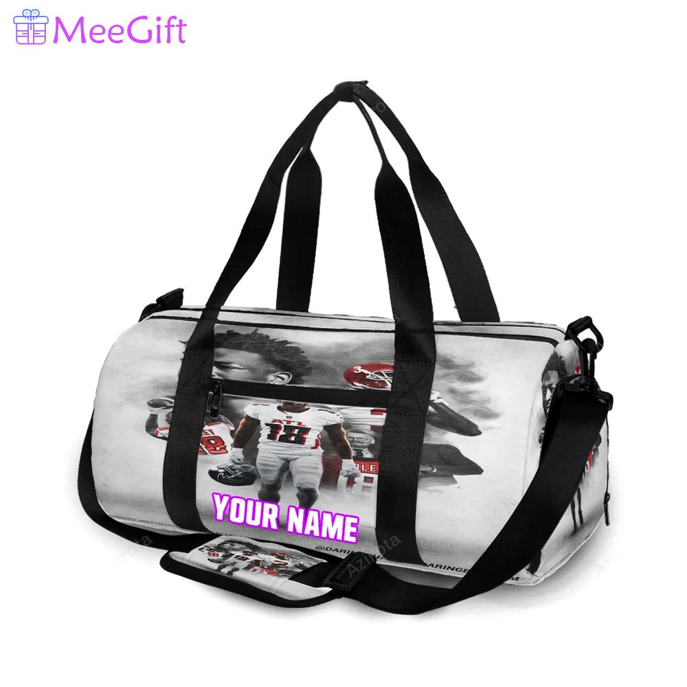 Atlanta falcons ridley 18 v2 personalized name travel bag gym bag 1521 Travel Bag