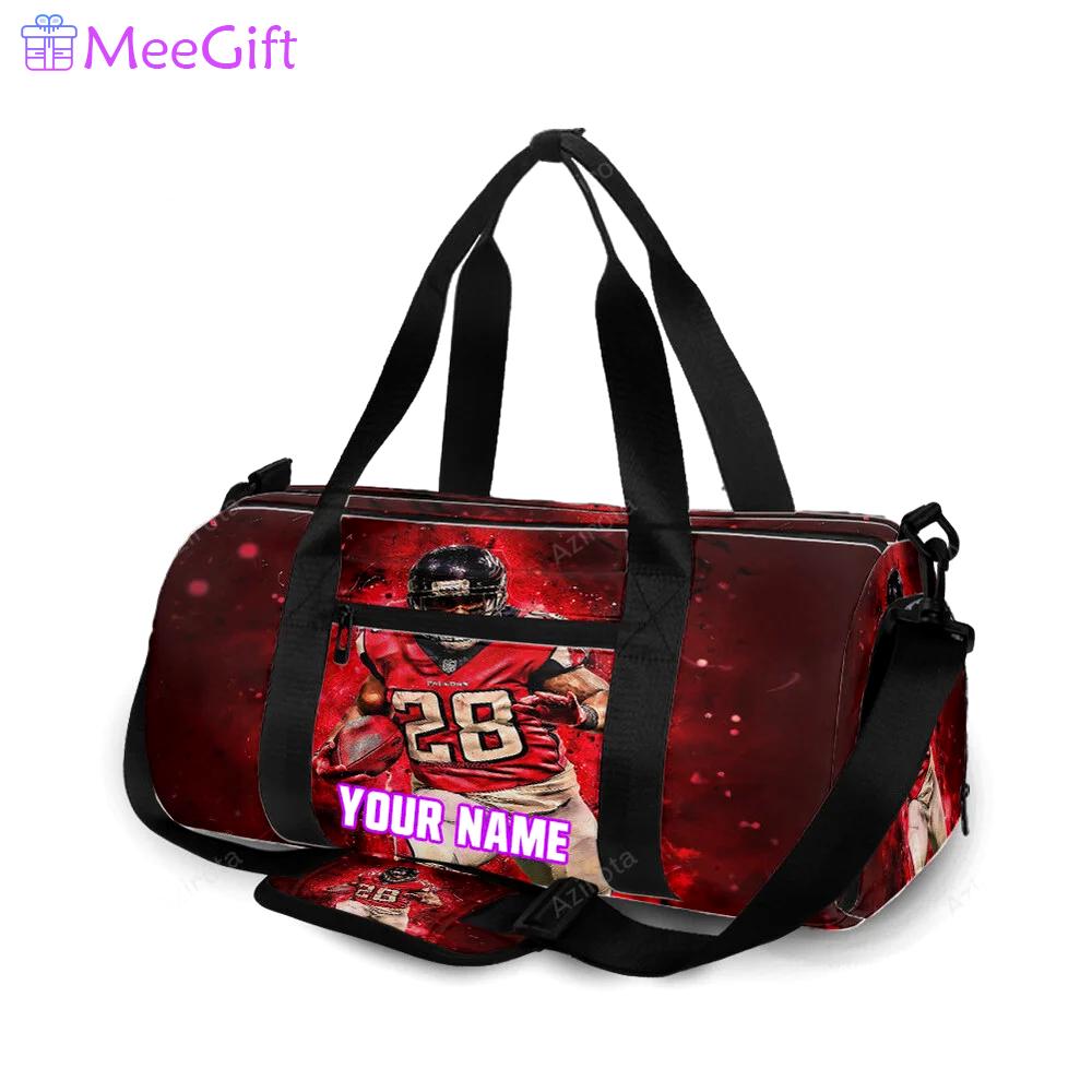 Atlanta falcons terron ward 28 v2 personalized name travel bag gym bag 1645 Travel Bag