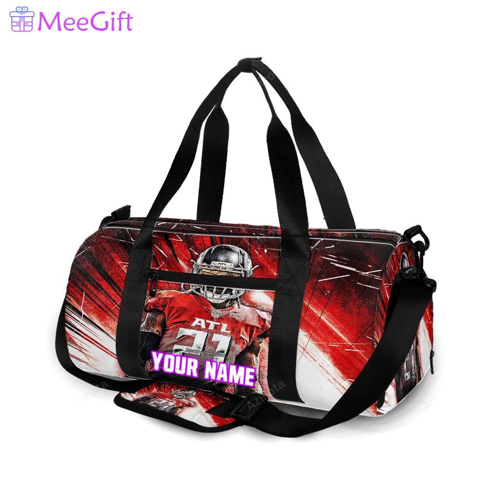 Atlanta falcons todd gurley 21 v2 personalized name travel bag gym bag 2077 Travel Bag