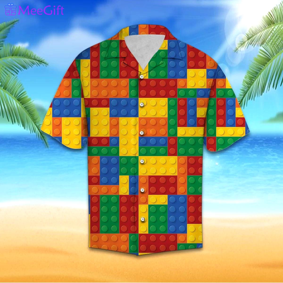 Awesome lego  hawaiian shirt Hawaii Shirt Shorts & Flip Flops