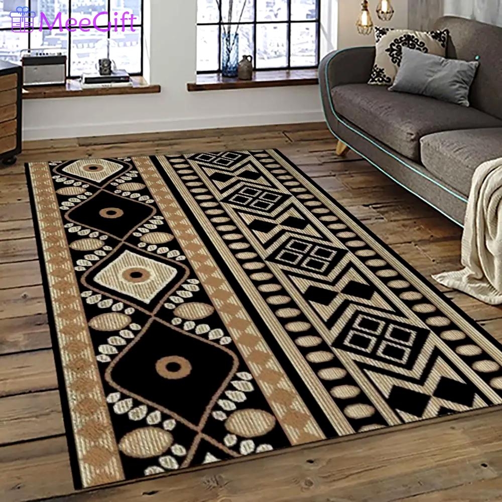 Aztec southwestern geometric shape pattern carpet area rug best gift for home decor event gift asg37 Rectangle Rug