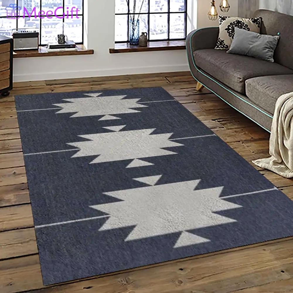 Aztec southwestern geometric shape pattern carpet area rug best gift for home decor event gift asg89 Rectangle Rug