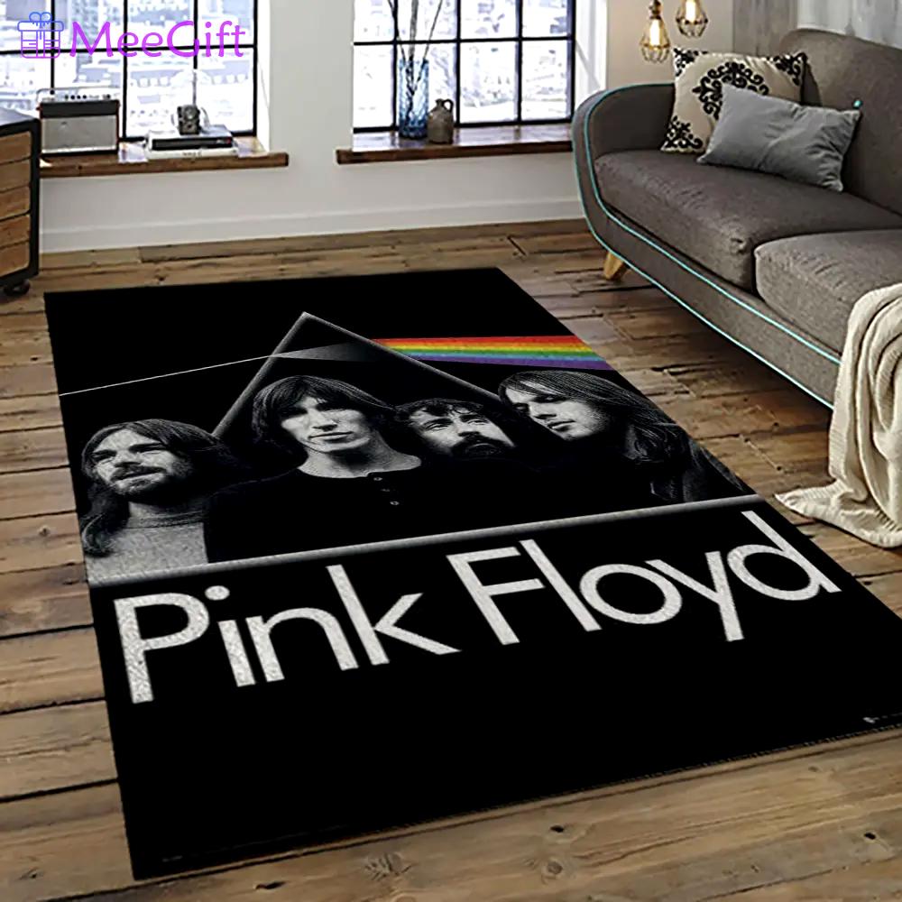 Band pink floyd music carpet rectangle area rug for living room bedroom decor pfo33 Rectangle Rug