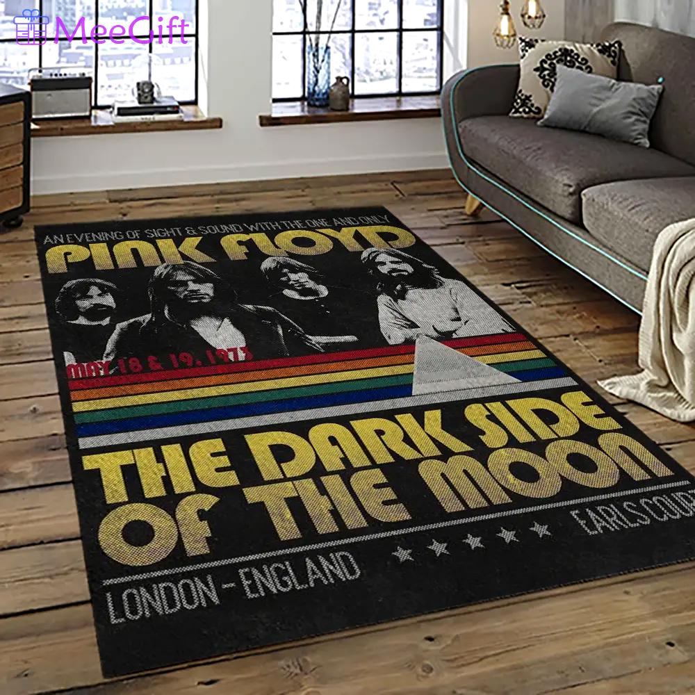 Band pink floyd music carpet rectangle area rug for living room bedroom decor pfo56 Rectangle Rug