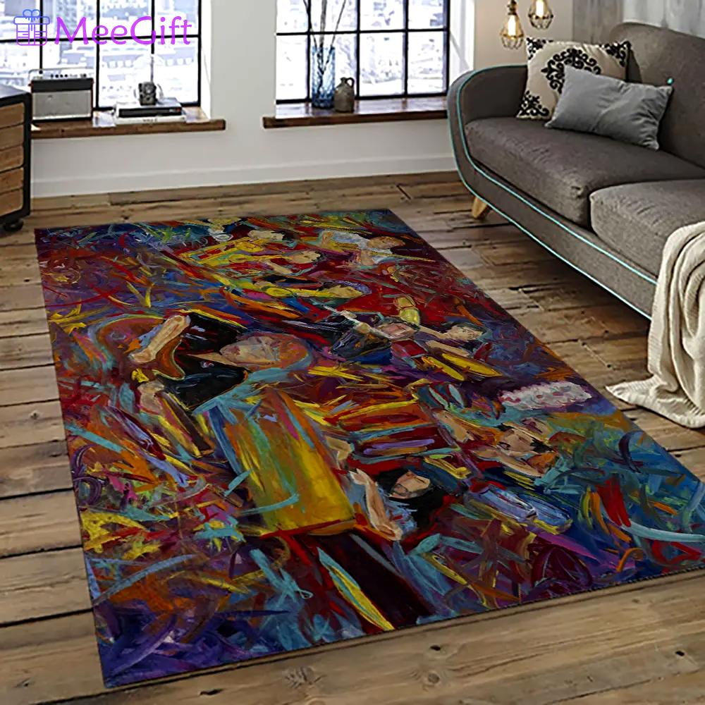 Band trey anastasio music concert music carpet rectangle area rug ta26 Rectangle Rug