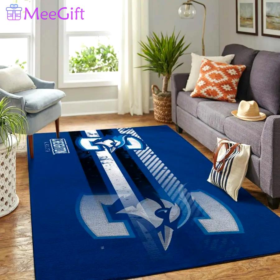 Baseball ball and glove on american flag area rug living room rug home decor floor decor rb7a8e7e9931 Rectangle Rug