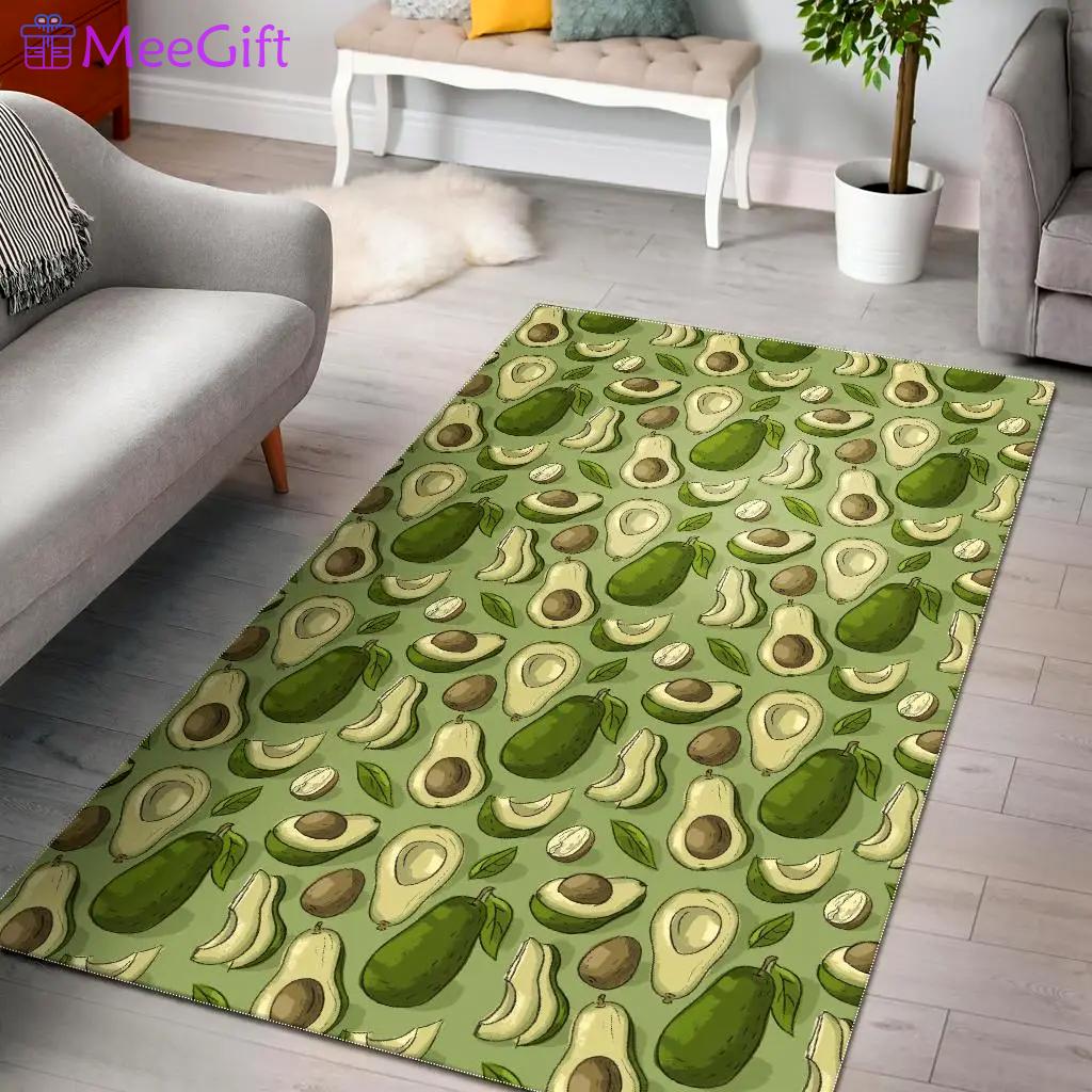 Biscuit cookie print pattern area rug living room rug home decor Rectangle Rug
