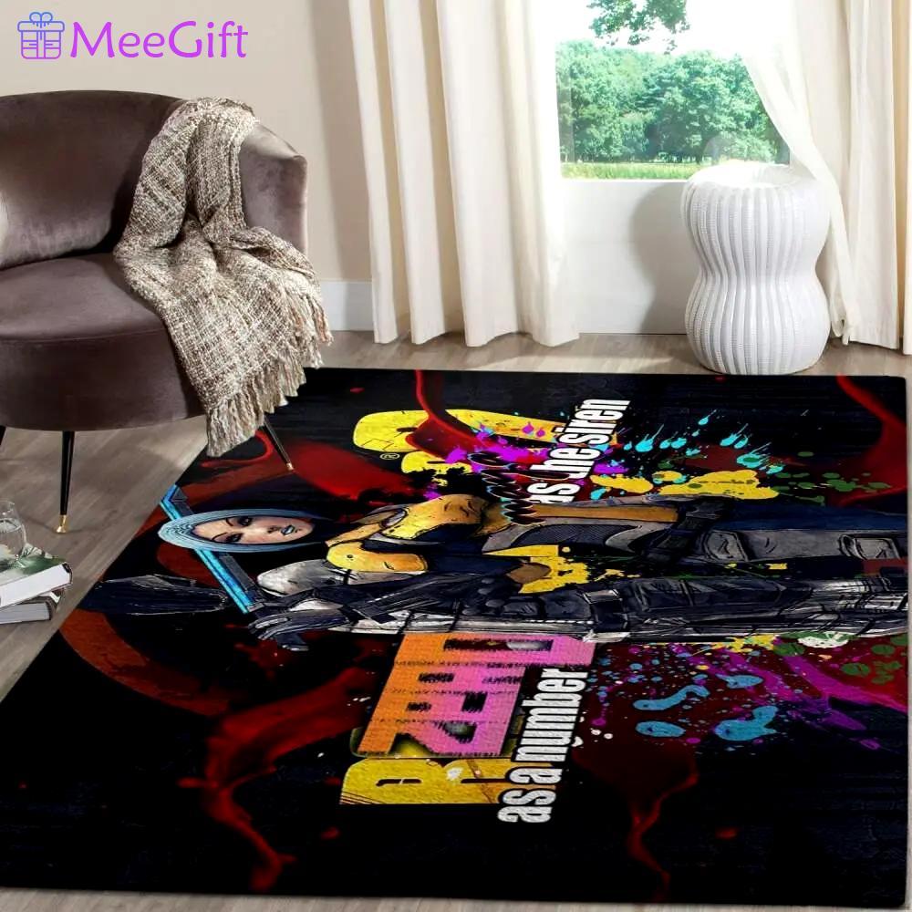 Borderlands rzead gaming area rugs living room carpet fn140123 rug regtangle carpet floor decor home decor Rectangle Rug