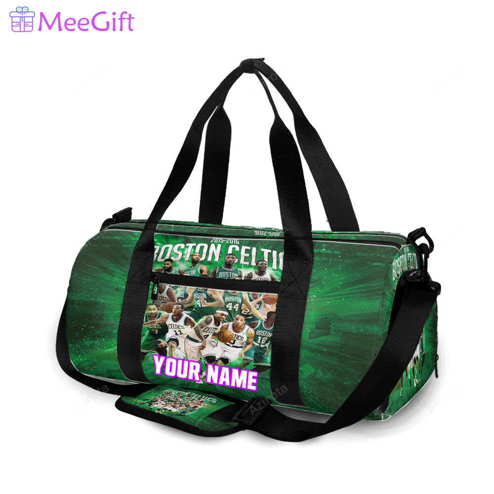 Boston celtics all players green personalized name travel bag gym bag 101 Travel Bag