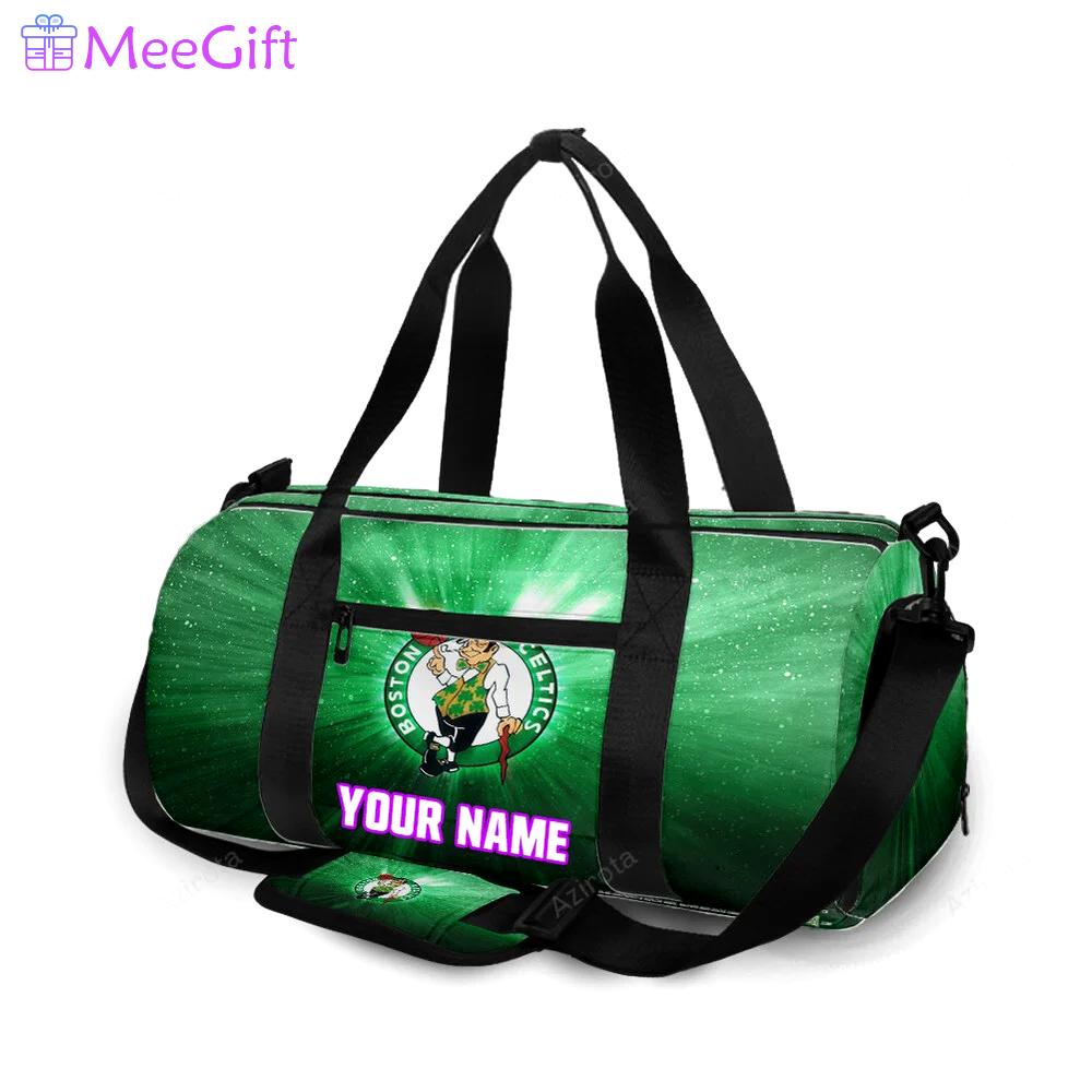 Boston celtics galaxy green personalized name travel bag gym bag 1938 Travel Bag