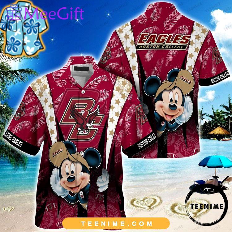 Boston college eagles summer for your loved ones this season hawaiian shirt Hawaii Shirt Shorts & Flip Flops