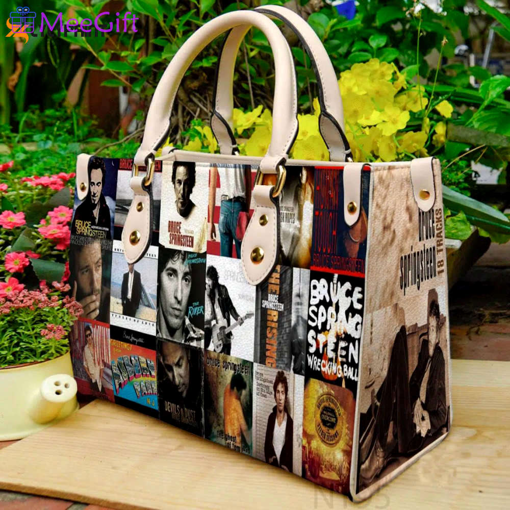 Bruce springsteen 2 leather handbag 2 4743 Women Leather Hand Bag
