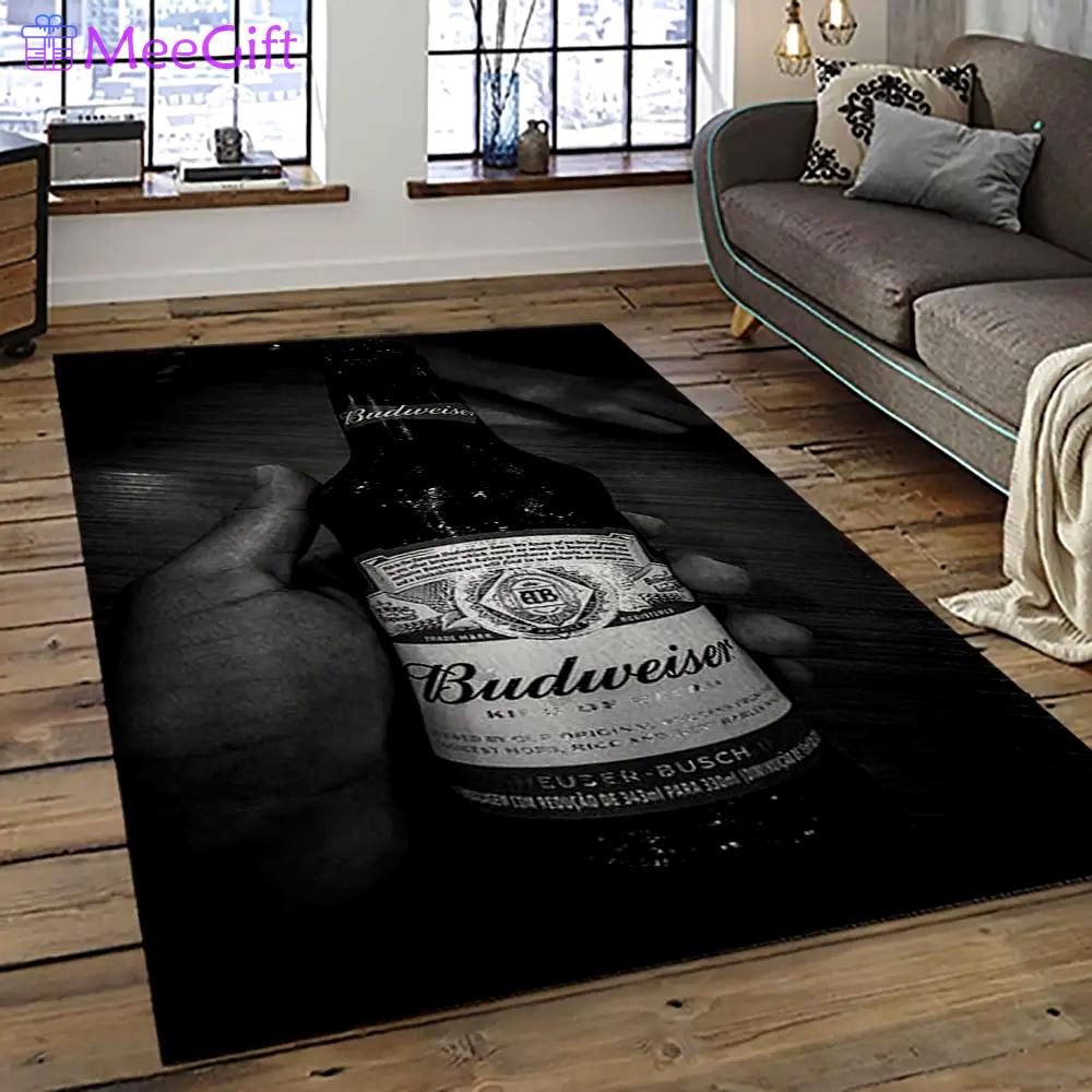 Budweiser american style beer retangle carpet area rug home decor gift best present for friends bw31 Rectangle Rug