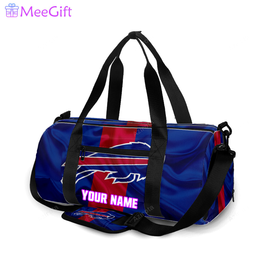 Buffalo bills logo v141 personalized name travel bag gym bag 1253 Travel Bag
