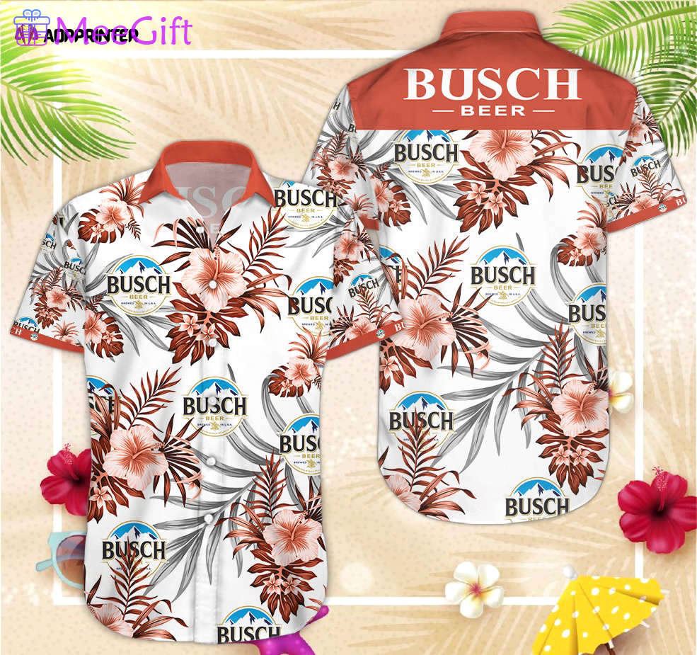 Busch beer hawaiian shirt, hawaiian shirt for men women Hawaii Shirt