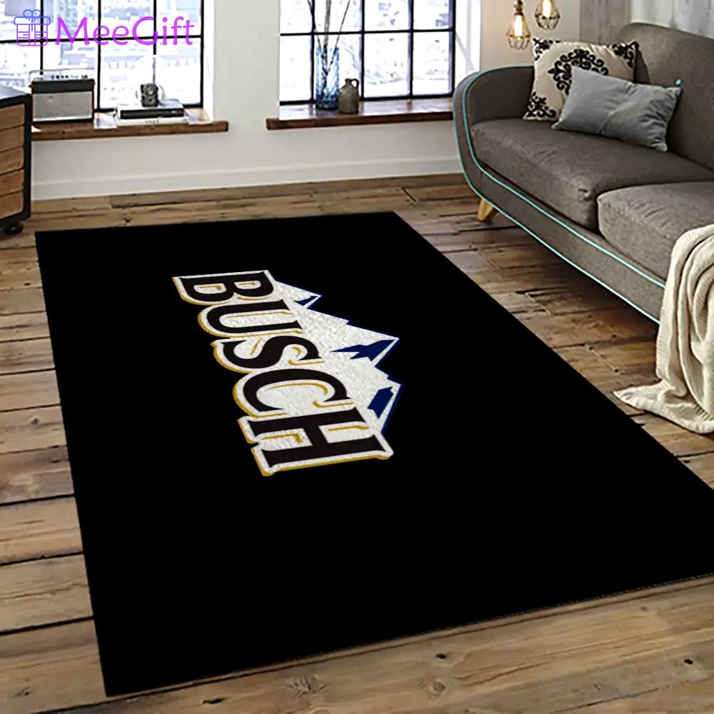 Busch light style living room retangle carpet area rug home decor room decor gift for friends bl1 Rectangle Rug