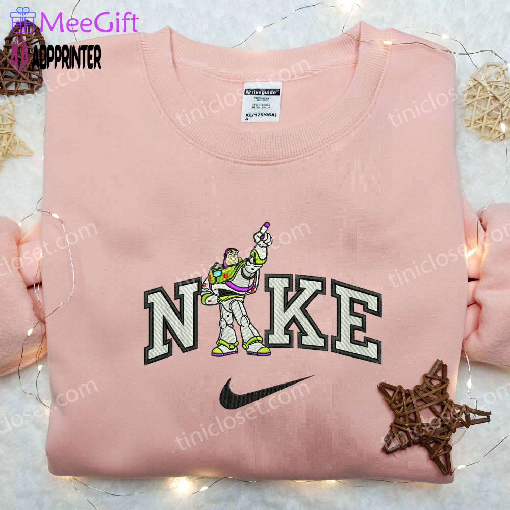 Buzz lightyear x nike embroidered shirt – cartoon inspired nike tee Embroidered Shirt