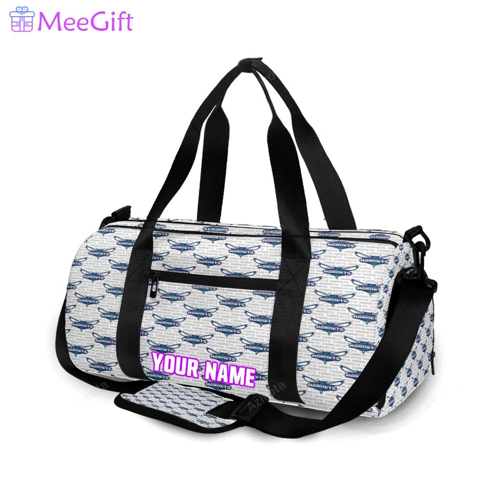 Charlotte hornets 4 personalized name travel bag gym bag 1260 Travel Bag