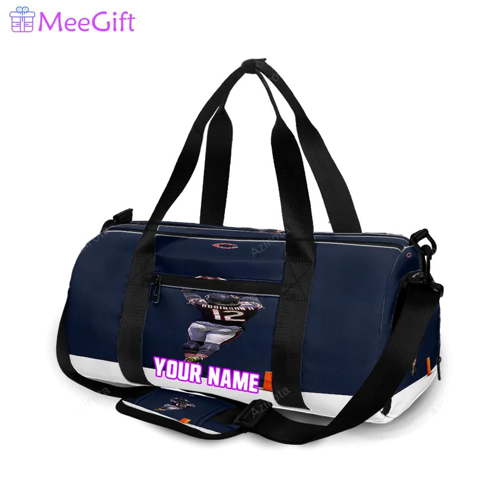 Chicago bears allen robinson1 personalized name travel bag gym bag 1411 Travel Bag