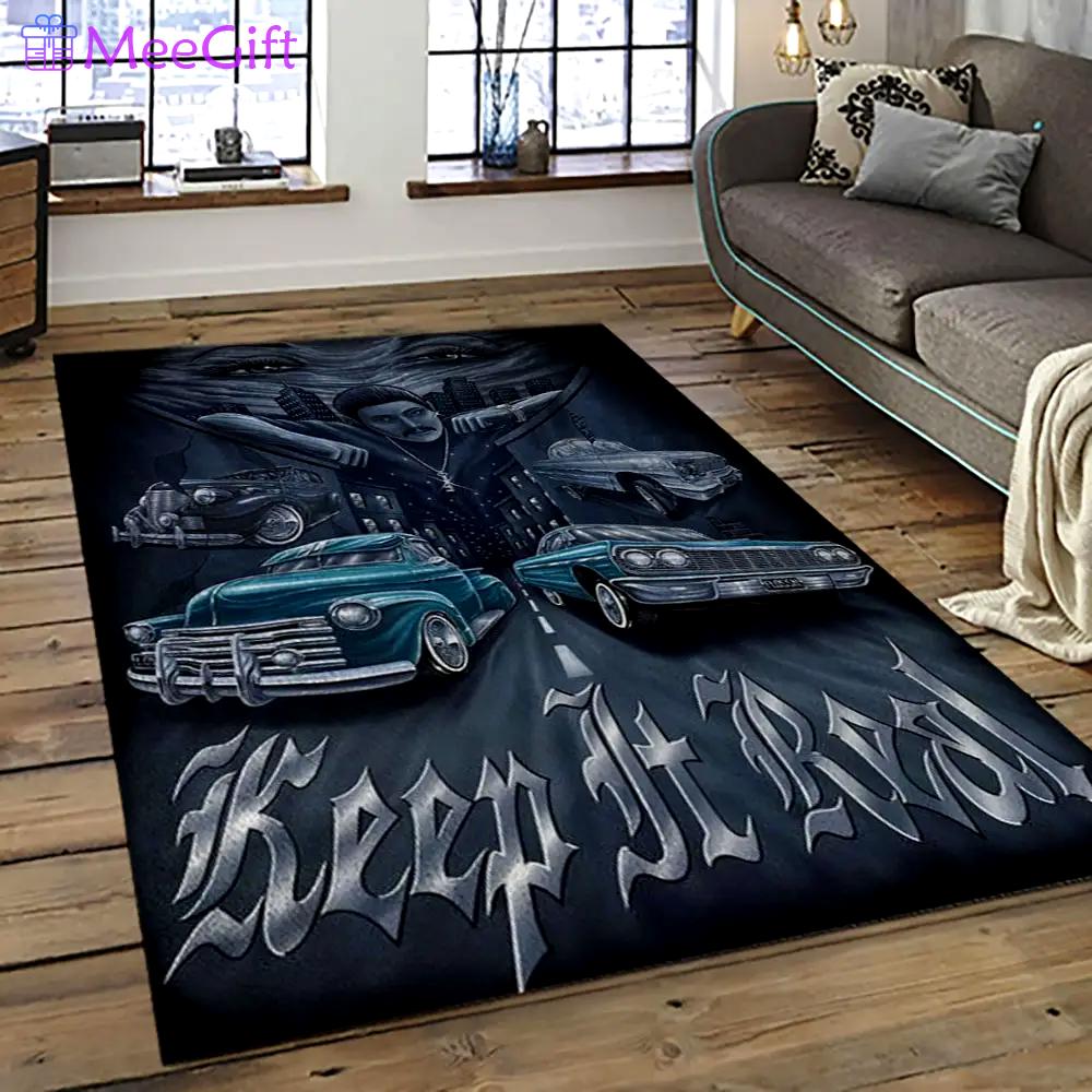 Chicano cholo style living room retangle carpet area rug home decor room decor gift for friends cc17 Rectangle Rug