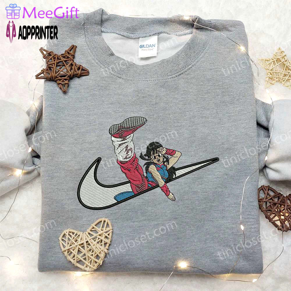 Chichi x nike & dragon ball embroidered shirts: custom nike designs Embroidered Shirt
