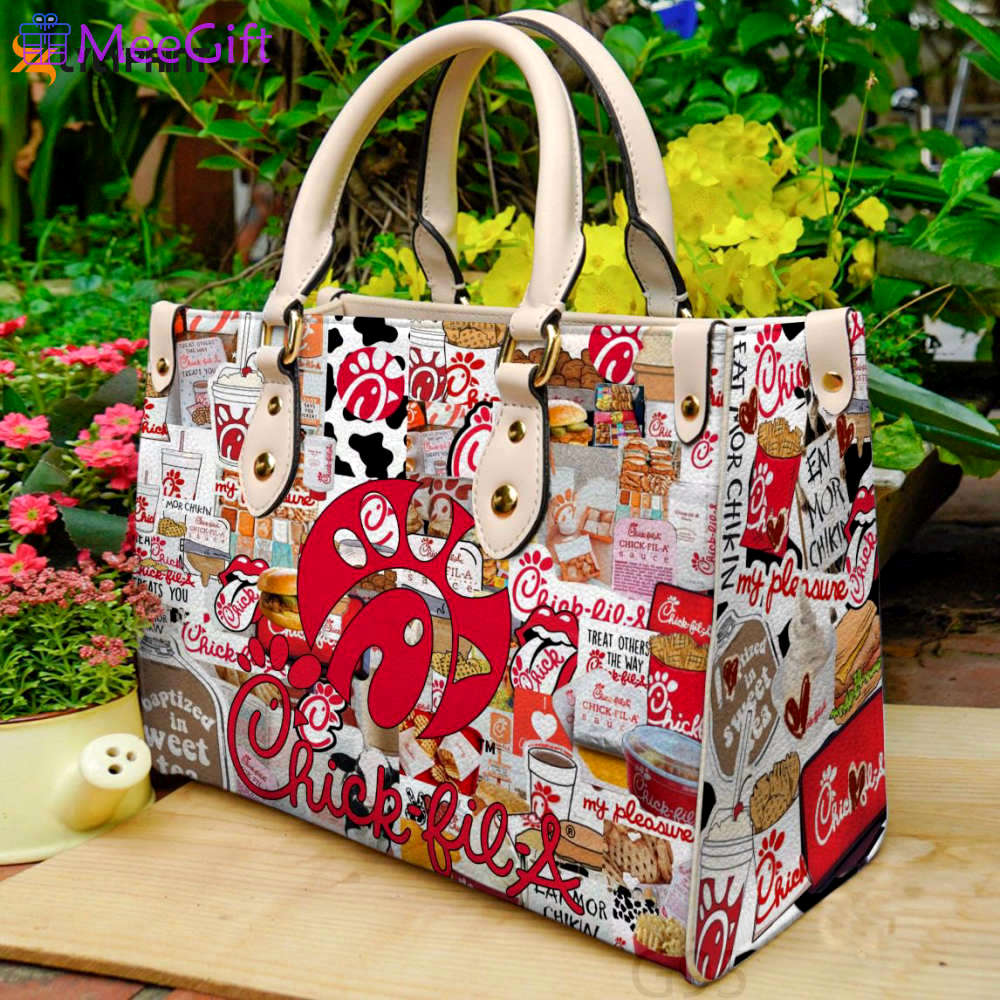 Chick-fil-a leather handbag  gift for women 4608 Women Leather Hand Bag