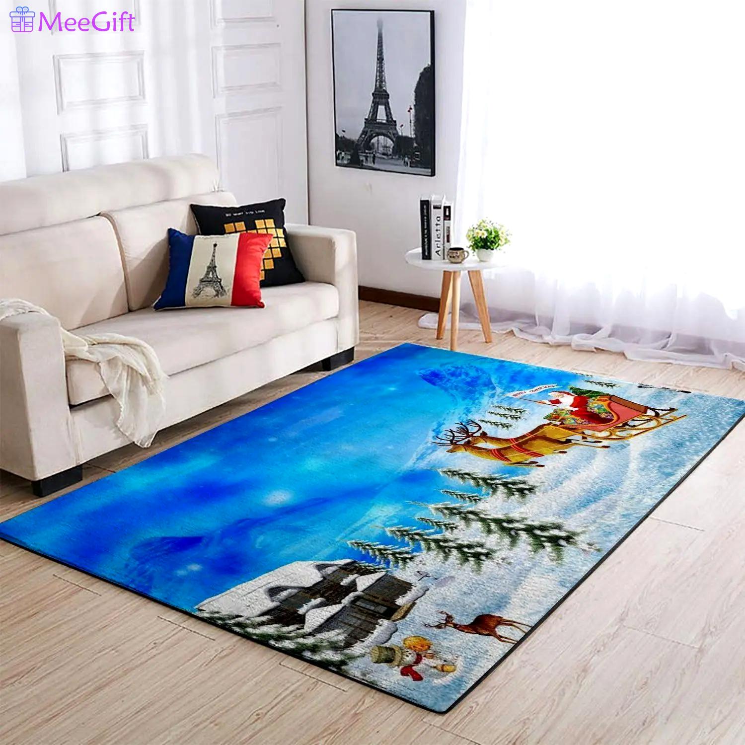 Christmas vibe area rug 19100318 ofd area rug living room carpet rug regtangle carpet floor decor home decor Rectangle Rug