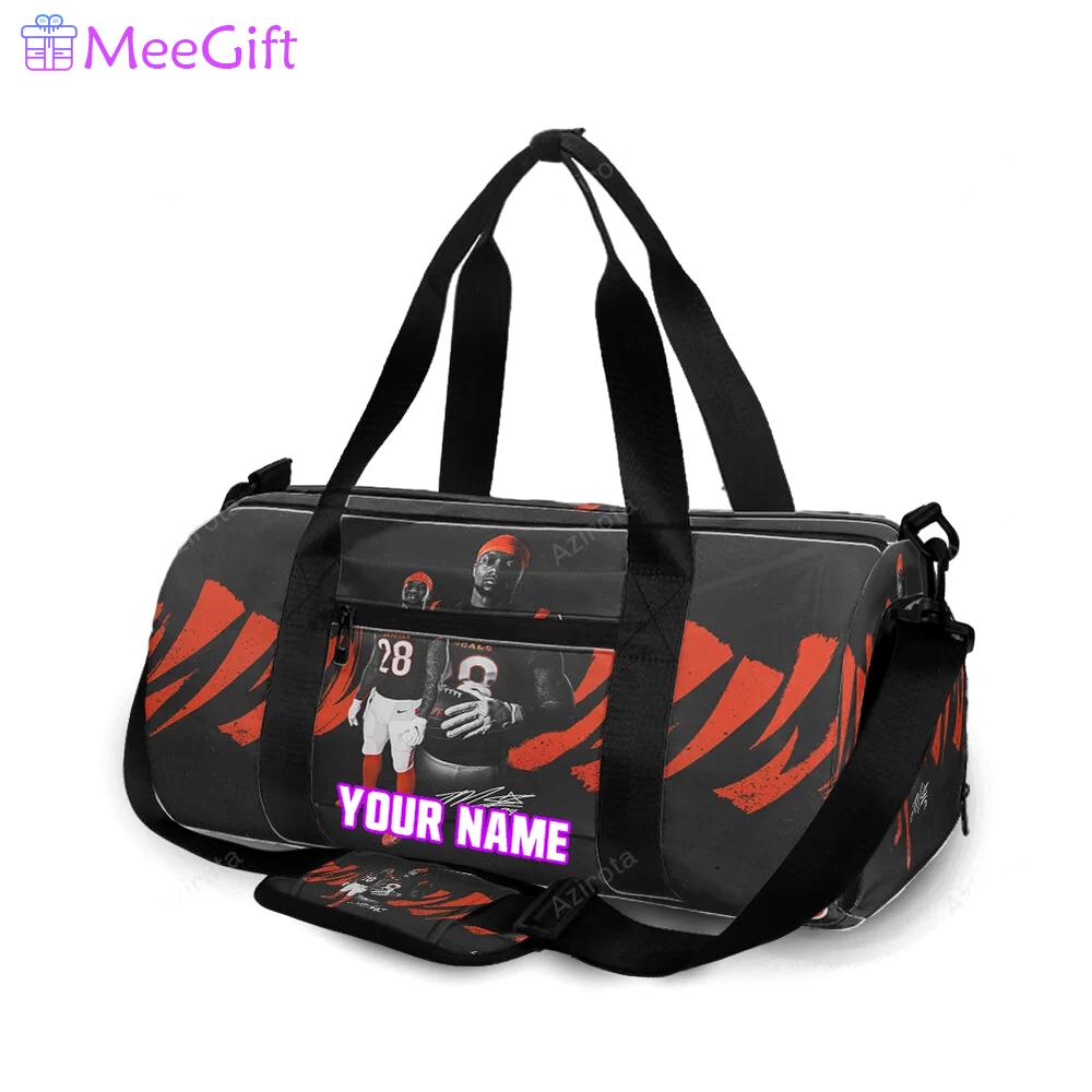 Cincinnati bengals player no28 personalized name travel bag gym bag 926 Travel Bag