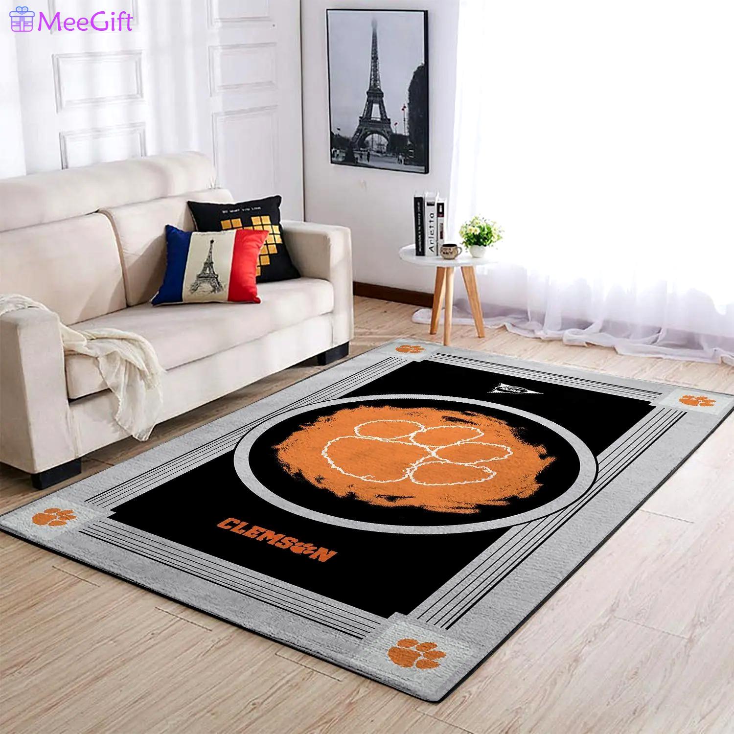 Clemson tigers ncaa living room carpet 20030327 rug regtangle 3 Rectangle Rug