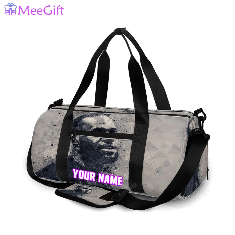 Cleveland cavaliers lebron james 23 v7 personalized name travel bag gym bag 1752 Travel Bag