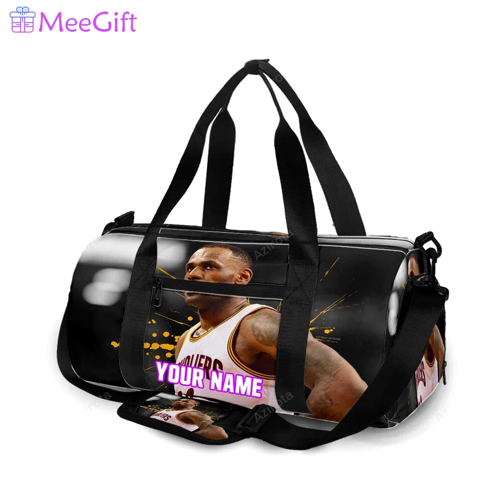 Cleveland cavaliers lebron james v5 23 personalized name travel bag gym bag 190 Travel Bag
