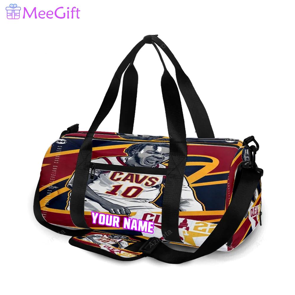 Cleveland cavaliers player 10 v2 personalized name travel bag gym bag 1331 Travel Bag