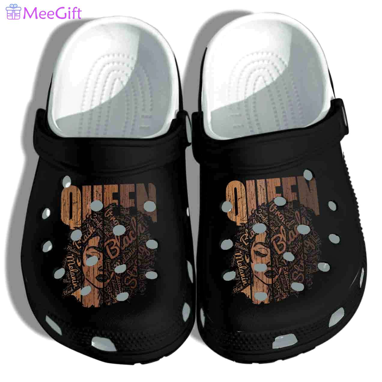 Crocs outfit - black pride strong brown queen crocs crocband clog shoes - 246 Crocs Outfit