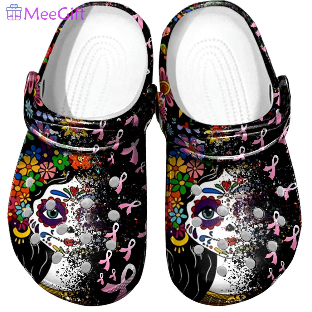 Crocs outfit - breast cancer warriors tinker fairy crocs clogs crocband shoes - 319 Crocs Outfit