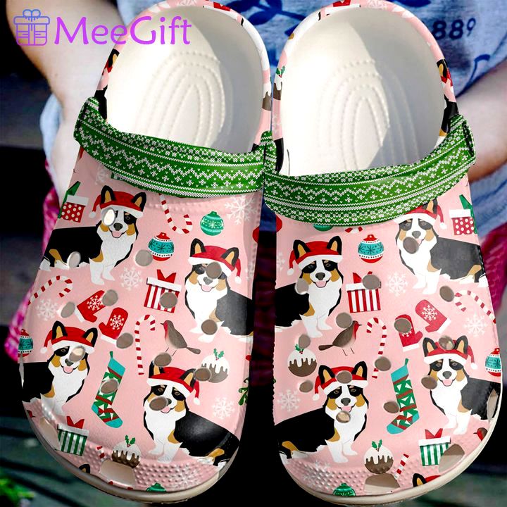 Crocs outfit - corgi merry corgimas christmas pattern crocs crocband clog shoes for men women - 412 Crocs Outfit