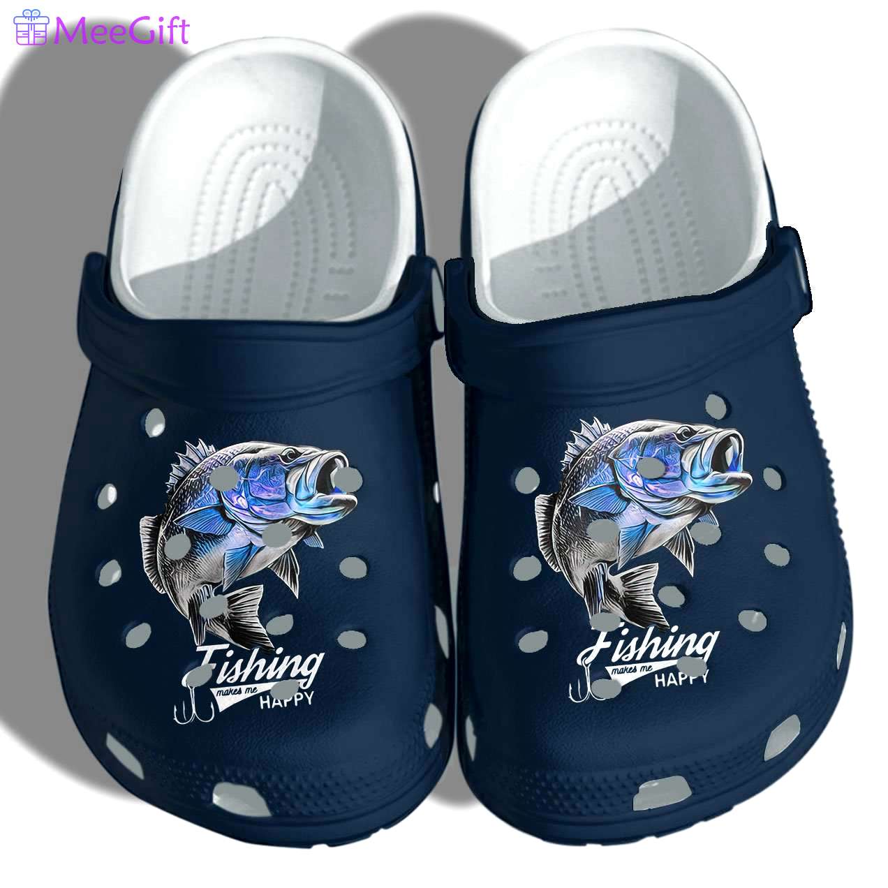 Crocs outfit - fishing pop-pop hooked crocs crocband clog shoes - 716 Crocs Outfit