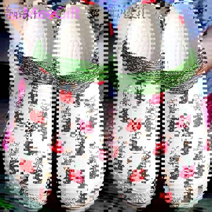 Crocs outfit - french bulldog frenchies in socks christmas crocs crocband clog shoes for men women - 735 Crocs Outfit