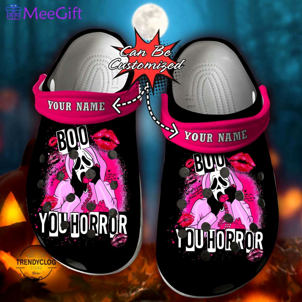 Crocs outfit - halloween crocs personalized scream boo horror mean girls clogs crocband shoes - 996 Crocs Outfit