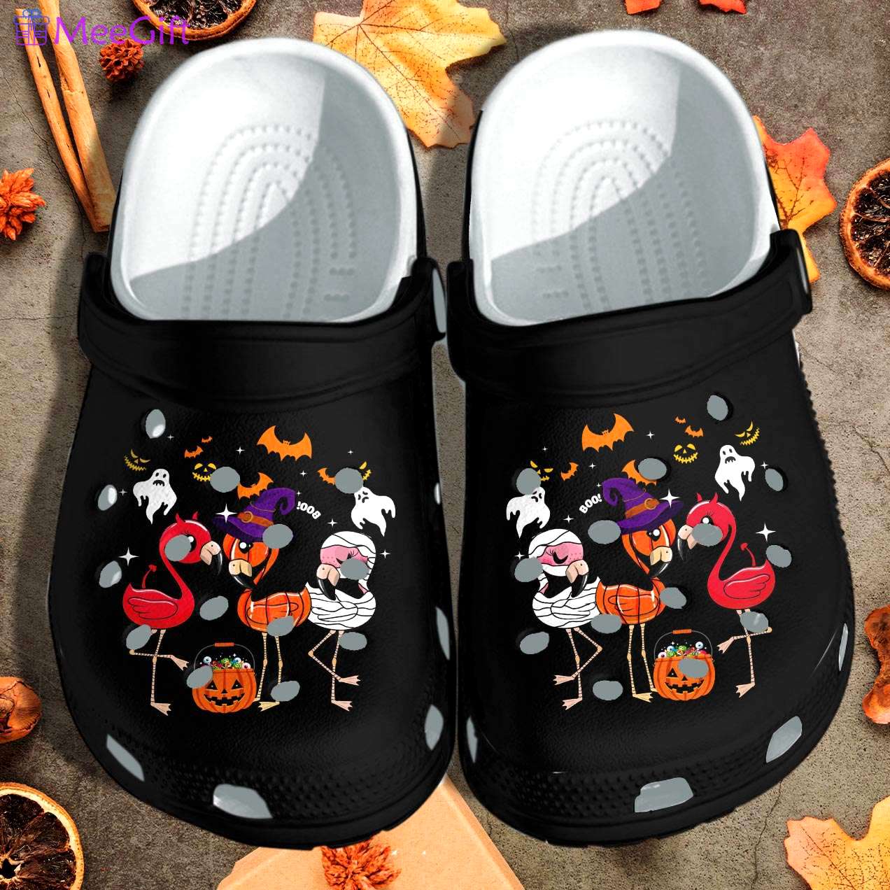 Crocs outfit - halloween flamingo witch ghost mummy crocs crocband clogs shoes - 1020 Crocs Outfit